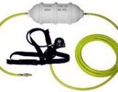 Keene - 30' Low Pressure Kit PRODUCT DETAILS The LP130 Kit comes complete with the following items: Low Pressure Reserve Tank - RT1 30 feet of air hose - AH30 One Regulator - R1 One Harness - H2 All necessary fittings, including Quick Release connectors. For use with Model T80 Compressor only.