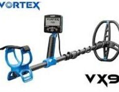 Garrett Vortex VX9 Metal Detector The professional’s model of the Vortex series. Full three-tiered MD-MF Target ID display, plus more recovery speed control, more power, and more modes than a Vortex VX7. Three-tiered Target ID scale showing both conductive and ferrous properties of targets detected while running in Multi-Frequency mode. Thin Coins Mode to help find small hammered coins and gold coins Fast Mode for use in competition hunts and high trash content search areas Includes Multi-Salt multi-frequency setting for successful operation in challenging saltwater environments.