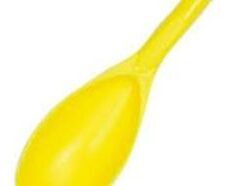 YELLOW TREASURE SCOOP Reinforced plastic scoop designed to recover nuggets and help you locate them in the scoop with your detector.