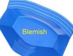 Gold Claw Production Pan - Blemish -Blue What is a Blemish Pan you say? As you can imagine, having just completed the first run of the New Production Pan, not everything went perfectly. We tried setting after setting learning how to make a great pan. Blemish Pans work great but have visual blemishes. During trial and error on this first run we made a lot of them. If you want a pan that works great but costs less, a Blemish Pan is the way to go. The new Production Pan is truly the best pan created! Fast and easy to use, just shake and tilt Can pan a 5-gallon bucket of river gravel in under a minute! Made from Tritan -- known for being virtually indestructible Best gold pan for wet and dry panning available