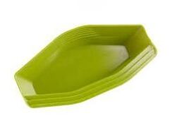 Gold Claw Pocket Pan - Bright Green Introducing the new Pocket Pan, the newest addition to the Gold Claw family. The exciting pocket-sized Gold Pan that catches gold for you! Enjoy the same simple fast performance and it goes with you anywhere. Available in Purple, Green, Blue, Clear, or Black. Made from Tritan material -- known for being virtually indestructible in the outdoor market!