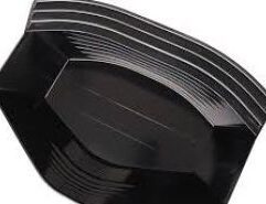Gold Claw Production Gold Pan - Black It's truly the best pan created Fast and easy to use, just shake and tilt Can pan a 5-gallon bucket of river gravel in under a minute Made from Tritan -- known for being virtually indestructible Best gold pan for wet and dry panning available Now anyone can get through a 5-gallon bucket in under a minute. If you hunt gold you know that the more dirt you pan the more gold you get. This NEW Production Pan goes through dirt faster and easier than anything.