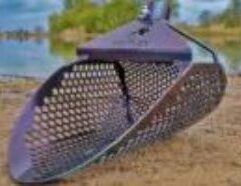 Motley Beach Scoop without Handle - Chameleon Description: This is an unique beach scoop. Specially designed for Motley Scoops by a team of engineers. That should mean something to you. The Motley Beach Scoop is made of two-millimeter-thick stainless steel and is therefore stronger than carbon, wood or glass fiber. This boy is ready for heavy duty. The Motley Beach Scoop has an ingenious two-step path, so you can dig carefully or work roughly in each situation. The Motley Beach Scoop has high quality welds and a super simple one pin lock system, which makes the handle and scoop interchangeable. In case you like to combine different colors. Scoop Dimensions: 300mm-12 inch length / 200mm-8 inch width / 120mm-4.8 inch height Handle opening inner diameter is 35-36 mm- 1.38 inch Total scoop has laser cut hexagon holes 2 different sizes 10 mm and 0.6 mm Scoop Weight: 3.3 lbs – 1527 gram Made of 2mm high grade inox steel Electropolished Motley Powder coating finish All terrain scoop water & beach