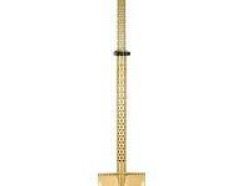 MOTLEY FIELD FOX SHOVEL - NON SERRATED - GOLD Description: - Shovel Dimensions: 100 cm / 66 cm or 39,37 or 26 inch in length 18cm / 7,08 inch blade width 20cm / 7,87 inch blade height - Handle dimensions: 13 cm / 5,11 inch width 11,5 cm / 4,72 inch. - Handle type: D-shape - Handle adjustable length 100cm / 39,37 inch – longest 66cm / 26 inch – shortest - Shovel Weight: 1930 gram / 68,07 ounces - Made of 2mm high grade heath treated steel, sandblasted - Motley Powder coating finish - All terrain shovel especially for use in harvest crop fields, pasture - Stealth shape bended blade for better release - Travel concept (fits in your suitcase, backpack, bike, boat, car, canoe) - Handle grip and blade are in a forward angled position designed so you use less energy for digging - Special hexagon laser cut footplates and 2 way blade, larger surface - Quick release easy clamp to adjust your shovel in any length Check out all the other colors!