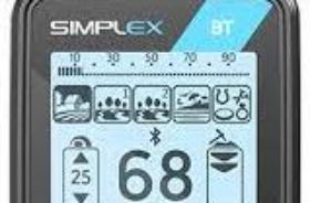 NOKTA SIMPLEX BT NEXT GENERATION WATERPROOF METAL DETECTOR HERE IS WHAT YOU WILL RECEIVE: Nokta Simplex BT NEXT GENERATION Waterproof Metal Detector Waterproof DD Search Coil 11" (SX28) with Cover (installed) Nokta USB Charging Cable Nokta User Manual 3 Year Warranty THE WORLD RENOWNED NOKTA SIMPLEX METAL DETECTOR JUST GOT LIGHTER IN WEIGHT AND HEAVIER ON FEATURES! The Nokta SIMPLEX New Generation series boasts all new aesthetics, enhanced technical performance, fully waterproof up to 5 m (16 ft) and all at an impressive reduced weight of 1.2kg (2.6lbs). SIMPLEX continues to be unrivalled in terms of making quality metal detecting available and affordable for all by offering 3 different models at different price levels. Whether you're a beginner or you want an affordable yet powerful detector, SIMPLEX has you covered! The Nokta SIMPLEX has advanced in many ways: Hardware, software, design, ergonomics… yet one thing has stayed the same: Worldwide proven performance and success backed up by a company that cares! KEY FEATURES IP68 Fully submersible up to 5 meters (16ft) and protected from total dust ingress. Search Modes Field, Park 1, Park 2, Beach, All Metal Easy Operation SIMPLEX is a turn-on & go detector featuring a very easy-to-use, single menu design. Notch Discrimination Discriminates Target IDs of unwanted metals. Frequency Shift Get rid of EMI easily by shifting the frequency in small increments. Vibration SIMPLEX vibrates upon detection of targets! Ideal for for detecting underwater in poor visibility & the hearing impaired. Fabulous Lighting for Night & Underwater Use SIMPLEX has it all - LCD Backlight, Keypad Backlight and LED Flashlight Retractable Shaft Shaft retracts down to 63cm (25''). Great for easy transport, storage as well as diving! Lightweight (1.2kg / 2.6Ibs) Well balanced - Enjoy detecting for extended hours without fatigue. Built-in Lipo Battery Easily charge it with a USB charger or powerbank. Online Firmware Updates Stay up-to-date with firmware updates (via USB on PC) and get the most out of your detector. SPECIFICATIONS Operating Frequency - 15kHz Bluetooth - Enabled Search Modes - Field, Park 1, Park 2, Beach, All Metal Pinpoint - Yes Target ID - 01-99 Notch Discrimination - Yes Sensitivity Setting - 30 Levels Volume - 5 Levels Ground Balance - Automatic / Manual Vibration - Yes Backlight - Yes Keypad Backlight - Yes LED Flashlight - Yes Frequency Shift - Yes Iron Off - Yes Ground Suppressor - Yes Threshold (All Metal) - Yes Firmware Updatable - Yes Search Coil - Waterproof DD Search Coil 28 cm / 11" (SX28) Shaft - Aluminum & Carbon Fiber Display - Graphic LCD Weight - 1.2kg (2.6lbs) Length - 25"-52" adjustable Battery - 2300mAh Lithium Warranty - 3 Years Please note: Nokta does not include an AC Adapter due to international regulations with importing. This charges via USB or connect the USB connector to a 5V 2A adapter ( ie: iPhone adapter)