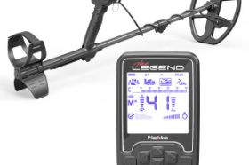 NOKTA LEGEND "NEXT GENERATION" with LG30 Coil Description CHANGING THE GAME FOR MULTI-FREQUENCY DO NOT ACCEPT PAYING MORE FOR LESS! Nokta's first simultaneous multi frequency metal detector The LEGEND is loaded with features that makes it the best multi-purpose detector, adaptable for all types of targets and ground conditions. This "legendary" metal detector offers exceptional performance in the toughest conditions in its world-praised robust and waterproof design and comes at a price that sets a new standard in the industry. Its depth and advanced discrimination capability in trashy sites along with its silent and stable operation on the beach and underwater will captivate all land and beach hunters. IP68 Fully submersible up to 3 meters (10ft) and protected from total dust ingress. Advanced Discrimination Settings All Metal, Ferrous Off, Ground Effect Off, Custom (Notch Discrimination) Frequency Shift & Noise Cancellation Get rid of EMI easily. Recovery Speed Setting Enables you to detect smaller targets among trash by adjusting the speed of target response. 60 Target IDs & Harmonic Tones Accurate Target IDs and harmonic tones with adjustable frequencies allow you to identify targets easily. Adjustable Threshold Lets you set the threshold level and frequency in every mode. 4 Custom User Profiles Save your favorite settings for different locations and/or targets separately in every mode for each of the 4 user profiles totaling 16 different sets of settings! Easy Operation Saves valuable detecting time and makes the device suitable for novice as well as experienced detectorists. Vibration The LEGEND will vibrate upon detection of target! Ideal for the hearing impaired users as well as for detection underwater. Backlit LCD & LED Flashlight An awesome feature for those night hunts! Lightweight (1.3kg / 3.0Ibs) Well balanced - Enjoy detecting for extended hours without fatigue. Long Battery Life Easily charge it with a USB charger or powerbank. Provides up to 20 hours of use.* Online Firmware Updates Stay up-to-date with firmware updates (via USB) and get the most out of your detector. Contents - The Legend Includes the Following Charging Cable Headphone Adaptor Legend Ball Cap Specifications Operating Frequencies Multi(3), 4kHz, 10kHz, 15kHz, 20kHz, 40kHz Audio Frequencies 100Hz - 1200Hz Adjustable Search Modes 4 (Park / Field / Beach / Gold Field) Custom User Profiles 4 Audio Tones 60 Tone Volume Yes Tone Break Yes Tone Frequency Yes Adjustable Threshold Yes Notch Filter Yes Ground Balance Automatic / Manual / Tracking Pinpoint Yes Frequency Shift Yes Noise Cancellation Yes Vibration Yes Sensitivity Setting 30 Levels Target ID 01-60 Search Coil The Legend Waterproof DD Search Coil 30x23cm / 12"x9" (LG30) Display Custom LCD Backlight Yes LED Flashlight Yes Weight 1.3 kg (3.0lbs.) Including The Search Coil Length 63cm - 132cm (25" - 52") Adjustable Battery 5050mAh Lithium Polymer Warranty 3 Years