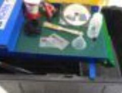 ROYAL - Miller Table Recovery Gold Dust Concentrating Table T-500 TSUNAMI Pump with Clips Large bin with Lid 3oz Snuffer Bottle 45 minute instructional DVD Written instructions Stainless Steel Flip Up Recovery Tray powder coated green for better gold ID Royal Squeegee Card (2) Tailing Bucket 1oz Glass Vial Plastic Funnel Paint Brush If your tired of panning, let this machine do the work for you. Introducing our newest product. With this table you will be able to Recover fine and flour gold easily because the matting that we use is like a magnet. The table measures 12” X 18”. The adjustable leveling nuts on the support bar makes the set up simple. Durable Powder Coat finish, No corrosion No open cell rubber to hold water No spray bar head to create bubbles Compact size No filter bag to clean Captures 600 & 800 mesh Gold and fine dust Wash concentrates to remove any clay Classify your material down to 1/16 (12 mesh)