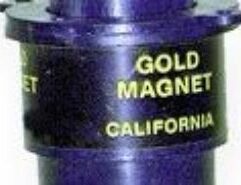 Keene Gold Magnet - A28 No self-respecting prospector should be without a Gold Magnet. This wonder utility extracts magnetic sand from gold concentrate and black sand. Simply depress the button to pick up the magnetic sand, then release the button and the sand falls free! Its that simple!