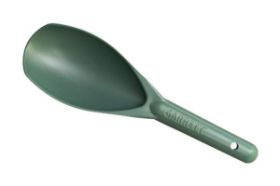 Garrett Nugget Scoop Garrett Nugget Scoop Durable hard plastic scoop lets you wave prospecting targets over your search coil. Separate metallic targets from rocks by waving scoop over your metal detector’s search coil. Hole through the handle allows scoop to hang from a belt or on a hook. Garrett logo molded into the handle. Enhanced Recovery with a Metal Detecting Scoop This prospecting tool is used to help locate tiny gold nuggets by waving spoons of excavated soil over the coil until a metallic target is signaled. Its lightweight design and durable materials make it easy to use and carry, allowing you to uncover and retrieve targets quickly. The hole in the scoop’s handle also makes the tool readily accessible for your next adventure. Functions and Uses Garrett’s metal detector scoop enhances your treasure-hunting experience. It simplifies the process of sifting through soil, wet and dry sand, and small rocks to recover any metal objects your detector finds. Some primary uses of this tool include: Target Recovery: Quickly scoop up the soil or sand in the area where your metal detector identified the items. Sifting and Separating: Pass your scoop over the search coil to identify if the material contains the metal target.