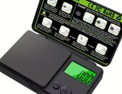 High-Precision Electronic Scale with a Range of 500g/0.01G, Portable for Office And Postal Use, Suitable for Weighing Jewelry, Easily Switches Between Multiple Units, Features a Backlit Display