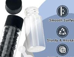 10ml Clear Glass Vials with Screw Caps - Perfect for your GOLD!!! About this item γLab Qualityγ: Each clear glass bottle with screw cap is made of high quality borosilicate glass that is strong, durable, reusable and resistant to high or low temperatures. Our mini small glass bottles with lids can be used to store a variety of liquids. γLeak Proof Lidγ: Our small glass vials with lids not only have screw caps, but also have leak-proof plastic stoppers for a tight seal and easy carry. And the plastic stopper has a drip hole to help you control the dosage. γClear Designγ: The clear body of the 10ml vials with caps allows you to see the liquid inside without opening the bottle, saving you time. Also the complimentary label sticker can help you quickly distinguish different liquids and dates. γMultiple Usesγ: This lab sample vial is suitable for storing essential oils, perfumes, reagents, medicines, seeds, powders, samples, etc. Our sample bottles can easily fit in your purse, backpack or pocket, which is the great choice for travel and laboratory.