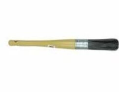 BEDROCK BRUSH Bedrock Brush Wood handle and tough bristles make for a perfect bedrock brush to clean out shallow crevices and sweep up gold from exposed bedrock. Total length is 10 inches.