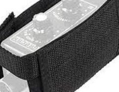 Holster Carry on your belt with the holster. Made of Cordura and Velcro. Velcro strap allows you to wind up your probe and cable neatly.