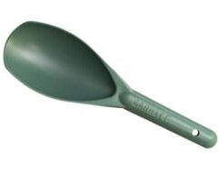 Garrett Nugget Scoop Durable hard plastic scoop lets you wave prospecting targets over your search coil. Separate metallic targets from rocks by waving scoop over your metal detector’s search coil. Hole through the handle allows scoop to hang from a belt or on a hook. Garrett logo molded into the handle. Enhanced Recovery with a Metal Detecting Scoop This prospecting tool is used to help locate tiny gold nuggets by waving spoons of excavated soil over the coil until a metallic target is signaled. Its lightweight design and durable materials make it easy to use and carry, allowing you to uncover and retrieve targets quickly. The hole in the scoop’s handle also makes the tool readily accessible for your next adventure. Functions and Uses Garrett’s metal detector scoop enhances your treasure-hunting experience. It simplifies the process of sifting through soil, wet and dry sand, and small rocks to recover any metal objects your detector finds. Some primary uses of this tool include: Target Recovery: Quickly scoop up the soil or sand in the area where your metal detector identified the items. Sifting and Separating: Pass your scoop over the search coil to identify if the material contains the metal target.