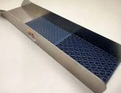 8X35 Gold Sluice Box - DREAM MAT Micro & Cape D Description Big Foot Series Gold Sluice Box: 8" x 35" Discover a new level of gold prospecting with our 8" X 35" Gold Sluice Box from the Big Foot Series. Designed for versatility and efficiency, this gold mining equipment is perfect for both novice and experienced gold prospectors. Key Features: Versatile and Compact: The shorter design of the Big Foot Series makes it easy to achieve a good slope drop and fit your sluice in your backpack, ensuring you can sluice for gold wherever you go. Efficient Gold Recovery: Gold gets caught in the front row, and the Micro Mats are excellent beach and finishing mats, capturing uber-fine gold with very little concentrates. Innovative Technology: The Dream Mats increased efficiency has sparked a new gold rush, allowing gold to be found in previously overlooked areas. The vortex cells in our patented system exploit nature's own forces to bring the finest gold recovery to your sluice box. Durable Construction: Made from 16 ga. aluminum, this sluice box is built to last and withstand the rigors of gold sluicing. Specifications: Size: 8" x 35" (Lengths are not exact) Construction: 16 ga. aluminum Mat: 8" x 24" Micro & Cape D Dream Mat Clamp: Wing nut pressure clamp Color: Colors may vary Whether you're a seasoned prospector or new to gold sluicing, the Big Foot Series Gold Sluice Box is an essential addition to your gold mining equipment. With its advanced design and proven performance, you'll be able to recover fine gold more efficiently than ever before. The compact size makes it an ideal backpack sluice, allowing you to take your prospecting adventures to new locations. Get yours today and start your gold mining adventure!