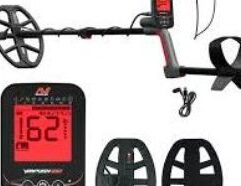 Minelab VANQUISH 560 Pro Pack Waterproof Multi-Frequency Metal Detector with V12x and V8x Search Coils Minelab VANQUISH 560 Pro Pack - Lightweight, Waterproof Treasure Hunting Detector Building on the proven performance of the first-generation VANQUISH, the VANQUISH 60 Series delivers Minelab's premium technology in a sleek, lightweight package. Designed for beginners ready to start their detecting journey and experienced users who demand advanced features, the VANQUISH 60 Series combines power, precision, and ease of use for unmatched versatility. Factory Included Items: V12X 12x9" DD Search Coil and Coil Cover V8X 8" DD Search Coil and Cover ML60 Wireless Earbuds Armrest with arm strap USB charging cable Getting Started Guide Three-Year Limited Manufacturers Warranty Features Fully Waterproof (IP68): Submersible up to 16 ft(5 m), perfect for rivers, lakes, and shorelines. Multi-IQ® Technology: Detect all metals across all soil types simultaneously with accurate target ID. Extended Runtime: Up to 10 hours of continuous detecting. Lightweight Build: Weighs only 1.26 kg for comfort during long hunts. Enhanced Target Feedback: Advanced discrimination and target response for confident finds Iron Volume Control: 10 levels Iron Bias: 4 levels Target Tones: 5 tones Additional Features: Display Backlight + Key Backlight, Flashlight, and Vibration Audio Output Options: Built-in Loudspeaker, Wired 3.5 mm (1/8"") Headphones, Bluetooth LE Audio