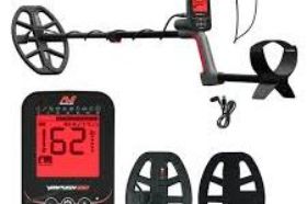 Minelab VANQUISH 560 Pro Pack Waterproof Metal Detector Minelab VANQUISH 560 Pro Pack Waterproof Multi-Frequency Metal Detector with V12x and V8x Search Coils Minelab VANQUISH 560 Pro Pack - Lightweight, Waterproof Treasure Hunting Detector Building on the proven performance of the first-generation VANQUISH, the VANQUISH 60 Series delivers Minelab's premium technology in a sleek, lightweight package. Designed for beginners ready to start their detecting journey and experienced users who demand advanced features, the VANQUISH 60 Series combines power, precision, and ease of use for unmatched versatility. Factory Included Items: V12X 12x9" DD Search Coil and Coil Cover V8X 8" DD Search Coil and Cover ML60 Wireless Earbuds Armrest with arm strap USB charging cable Getting Started Guide Three-Year Limited Manufacturers Warranty Features Fully Waterproof (IP68): Submersible up to 16 ft(5 m), perfect for rivers, lakes, and shorelines. Multi-IQ® Technology: Detect all metals across all soil types simultaneously with accurate target ID. Extended Runtime: Up to 10 hours of continuous detecting. Lightweight Build: Weighs only 1.26 kg for comfort during long hunts. Enhanced Target Feedback: Advanced discrimination and target response for confident finds Iron Volume Control: 10 levels Iron Bias: 4 levels Target Tones: 5 tones Additional Features: Display Backlight + Key Backlight, Flashlight, and Vibration Audio Output Options: Built-in Loudspeaker, Wired 3.5 mm (1/8"") Headphones, Bluetooth LE Audio