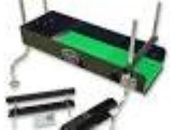 10X28 Black Box Gold Cube Stand & Adapter Micro/Cape-D (Available in other matting choices) Description: The BLACK BOX Super Stable Gold Cube Stand/Sluice Combo: Unleash Ultimate Gold Recovery Transform your gold recovery setup with the innovative BLACK BOX Super Stable Cube Stand/Sluice Combo. This ultimate upgrade provides not just an incredibly stable base for your cube, but integrates a versatile sluice system designed to capture even the trickiest gold. This unique combo allows you to tail under the sluice and easily change the angle, giving you unprecedented control over your recovery process. Every time you adjust mats, angles, or widths, you create new opportunities to capture that elusive, fine gold. Now, you truly have the best of both worlds: efficient cubing and powerful sluicing, all in one robust unit! Key Features & Components: Premium Sluice Box: A durable 10" x 28" long sluice box crafted from .063" aluminum with hemmed edges, finished in a sleek, powder-coated glitter black for enhanced durability and style. Super Stable Wide Stance Leg Kit: 22" Stance Legs: Equipped with 2" wide foot pads for superior ground contact. Robust Construction: Legs are precisely bent from 24" long, 1/2" solid aluminum, ensuring maximum strength. Heavy-Duty Brackets: Bracket mounts are made from .063" stainless steel, laser cut and precision bent for ultimate adjustability and longevity. Extra-Wide Stability: These legs are intentionally bent 4"-5" wider per side than standard, providing unmatched stability in the field, even with heavy loads. Mounting Hardware Included: All fasteners are provided for straightforward assembly. Optimized Cube Flow System: .08" Aluminum Powder-Coated Cube Flow Manifold & Leveler System: Ensures even water distribution and optimal material processing through your cube. Front Leg Stabilizer Tube Bracket: Designed to provide additional support for heavy loads, preventing any deflection and maintaining consistent performance. Please Note: Cube Trays are NOT INCLUDED. Assembly Required: Units are not pre-assembled. Basic hand tools will be needed for assembly. All holes are pre-drilled, and all necessary fasteners are provided for your convenience. Invest in the BLACK BOX Super Stable Cube Stand/Sluice Combo and experience a new level of efficiency, stability, and gold recovery in your prospecting adventures!