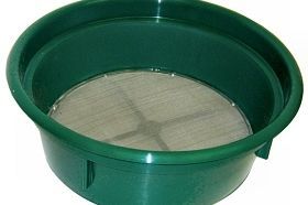 30 Mesh Classifying Sieve 30 Mesh Classifying Sieve - CS30 Save time and improve your recovery with this .03 inch Classifying Sieve! Our Sieves are used for sizing material down before processing through a sluice box or gold pan. Stack various mesh grades together for multi-tiered classification! Conveniently fits over the top of most 5-gallon buckets and constructed of high-impact plastic and stainless steel mesh.