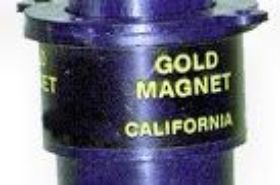 Keene Gold Magnet Keene Gold Magnet - A28 No self-respecting prospector should be without a Gold Magnet. This wonder utility extracts magnetic sand from gold concentrate and black sand. Simply depress the button to pick up the magnetic sand, then release the button and the sand falls free! Its that simple!