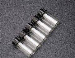 5ml Clear Small Glass Vials with Screw Caps - Perfect for your GOLD!!! About this item: β₯Material - Made of high quality borosilicate glass, hard and durable, can be used repeatedly. β₯USE - Suitable for essential oil, perfume, reagent, medicine and so on. β₯Portable - Perfect for Travel, can be carried anywhere without taking up your space, is an ideal container. β₯SIZE - Capacity: 5ml,Diameter:0.7in(17.7mm), H:1.6in(40mm).