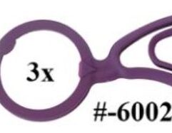 Prospectors 3 x Pocket Magnifier Lite weight plastic body with a quality 3X glass lens