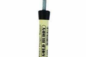 Gold Buddy Pocket Plunger Gold Buddy Pocket Plunger Magnet This powerful magnet is mounted in a tube shaped housing just a little larger than an ink pen. When the plunger is depressed the magnet picks up black sand and drops it off cleanly when the plunger is released.